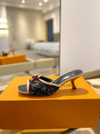 Kitten Heeled Sandals